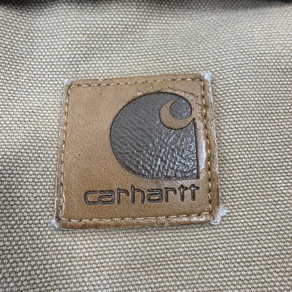 Carhartt Jacket Mens XLT Brown C26 Duck Canvas Quilted Workwear chore jacket - Picture 8 of 16